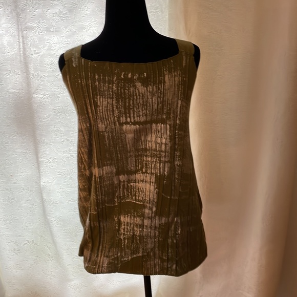 Green and Silver Sarah Pacini Tunic - Picture 5 of 9